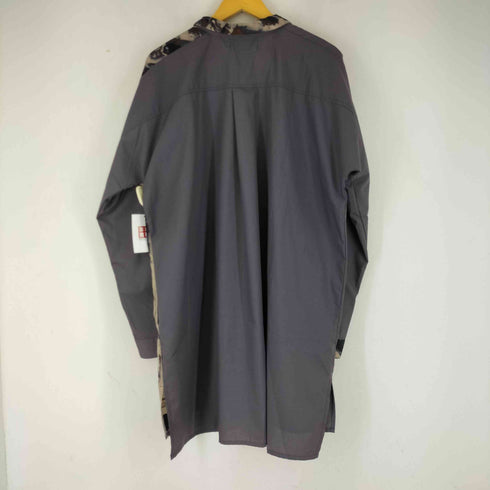アート柄アシメロングシャツ メンズ JPN:2