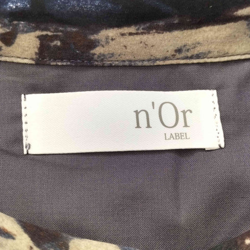 アート柄アシメロングシャツ メンズ JPN:2