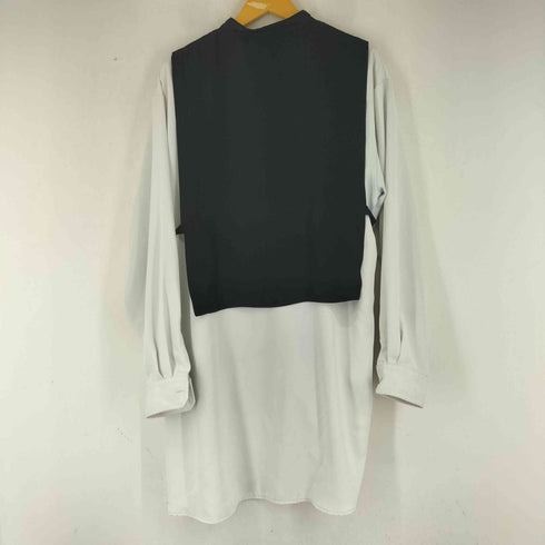 アドーンプレーン adoon plain アシンメトリー レイヤードデザインシャツ メンズ JPN:L