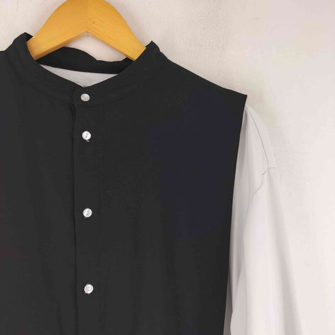 アドーンプレーン adoon plain アシンメトリー レイヤードデザインシャツ メンズ JPN:L