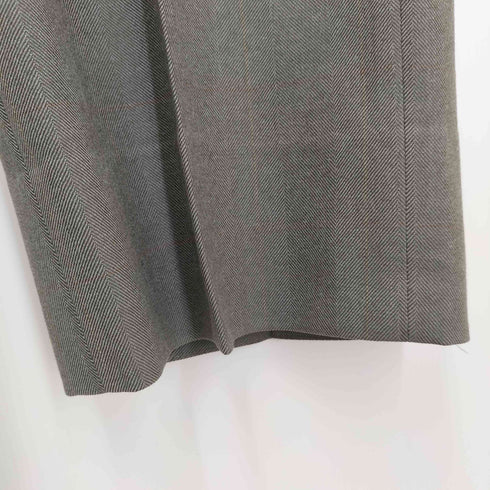 バーバリー BURBERRY 90S チェック ウール 2タック スラックス メンズ