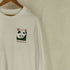 ヘインズ Hanes 90S スーベニア 長袖 ジャイアントパンダ 両面プリント Tシャツ メンズ XL