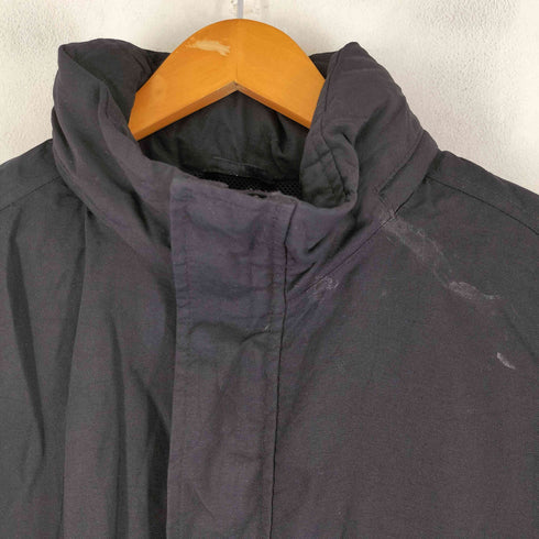 エディーバウアー Eddie Bauer 00S 裏地メッシュ 比翼 スタンドカラージャケット メンズ JPN:S