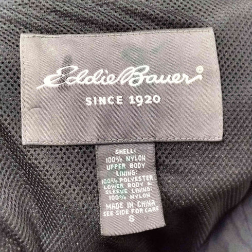 エディーバウアー Eddie Bauer 00S 裏地メッシュ 比翼 スタンドカラージャケット メンズ JPN:S
