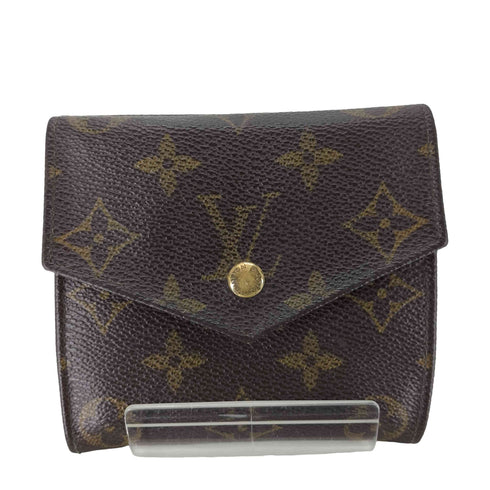 ルイヴィトン LOUIS VUITTON モノグラム ポルトモネ ビエ カルトクレディ コンパクトウォレット porte monnaie billets carte credit compact wallet レディース