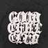 GOOD CHILL CLUB フロントロゴ クルーネック長袖Tシャツ Y2K レディース import:M