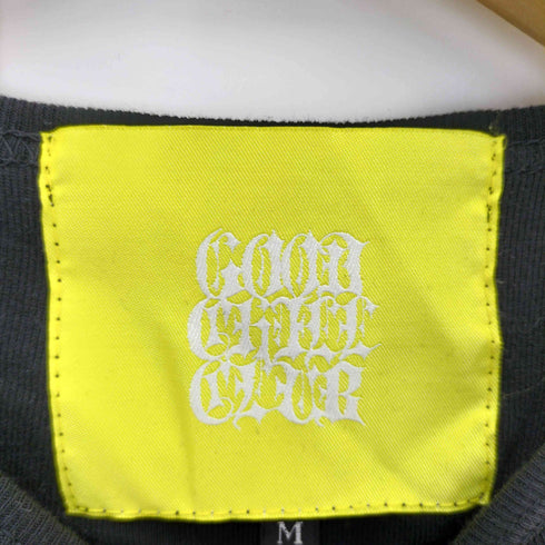 GOOD CHILL CLUB フロントロゴ クルーネック長袖Tシャツ Y2K レディース import:M