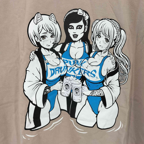 パンクドランカーズ PUNK DRUNKERS キャンギャルアイツTEE メンズ JPN:M