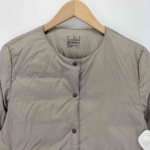 ムジルシリョウヒン 無印良品 軽量ダウンノーカラージャケット レディース import:L