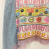 アルベロベロ OLLEBOREBLA チュールドッキング マルチボーダー クルーネックTシャツ レディース