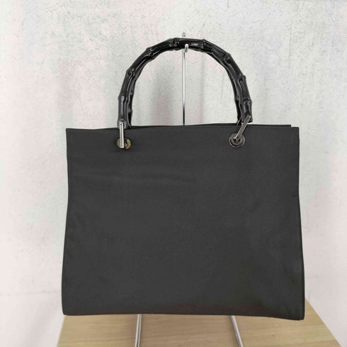 グッチ GUCCI バンブー ナイロン トートバッグ bamboo nylon tote bag レディース