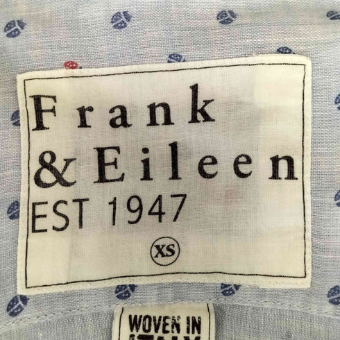 フランクアンドアイリーン Frank&Eileen リネン100% テントウムシ スキッパーシャツ レディース import:XS