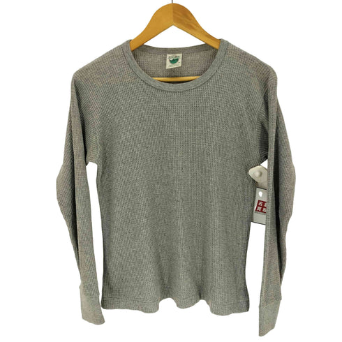 Green Hills グリーンヒルズ 90S USA製 ワッフル 長袖クルーネックTシャツ メンズ S