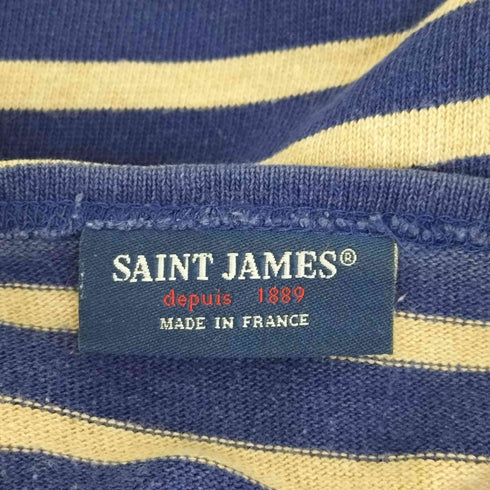 セントジェームス SAINT JAMES ウエッソン ボーダー 長袖カットソー メンズ XL