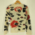 コムデギャルソン COMME des GARCONS 93AW AD2000 ウール100% リッププリント クルーネックTシャツ レディース