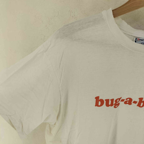 ヘインズ Hanes 80-90s USA製 ボロ コットン 半袖 プリント Tシャツ メンズ XL
