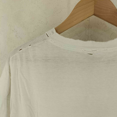 ヘインズ Hanes 80-90s USA製 ボロ コットン 半袖 プリント Tシャツ メンズ XL