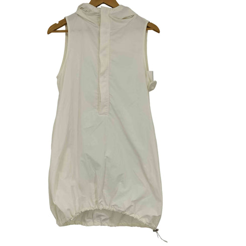 ザラ ZARA ドローコード付き フーデットベスト レディース import:XS