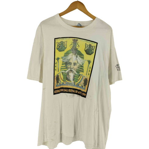ヘインズ Hanes 90S アートイベント プリント Tシャツ メンズ XL