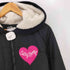 ベティー BETTY BOOP American girl バックプリント サイドライン 中綿 パファージャケット レディース import:M