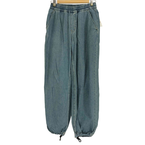 エックスガール X-girl EASY DENIM PANTS ドローコード付 イージーデニムパンツ レディース JPN:S