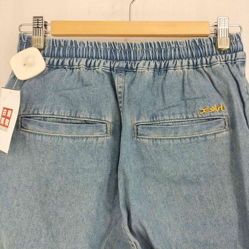 エックスガール X-girl EASY DENIM PANTS ドローコード付 イージーデニムパンツ レディース JPN:S