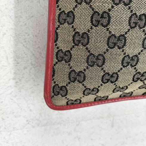 グッチ GUCCI ロゴプレート GGキャンバス ショルダーバッグ GGcanvas shoulderbag レディース