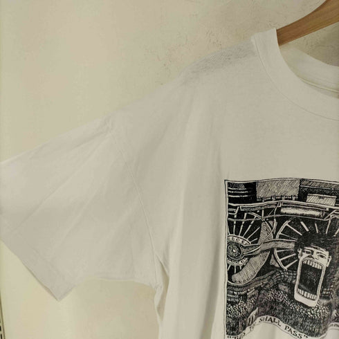 アンビル Anvil 90S USA製 アート プリント Tシャツ メンズ 2XL