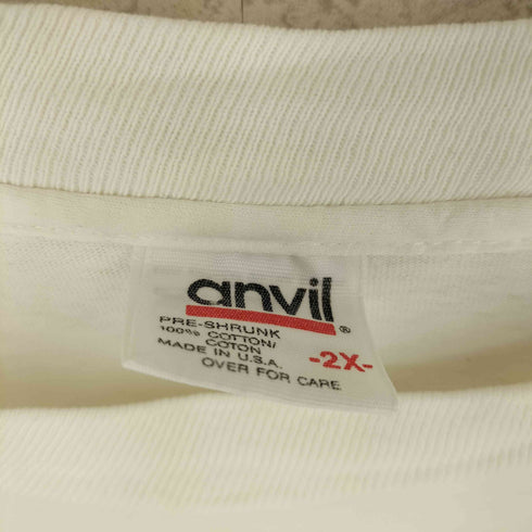 アンビル Anvil 90S USA製 アート プリント Tシャツ メンズ 2XL
