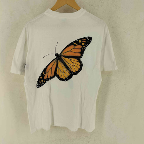 ヘインズ Hanes 90S 1992コピーライト BUTTERFLY WORLD アートプリント Tシャツ メンズ L