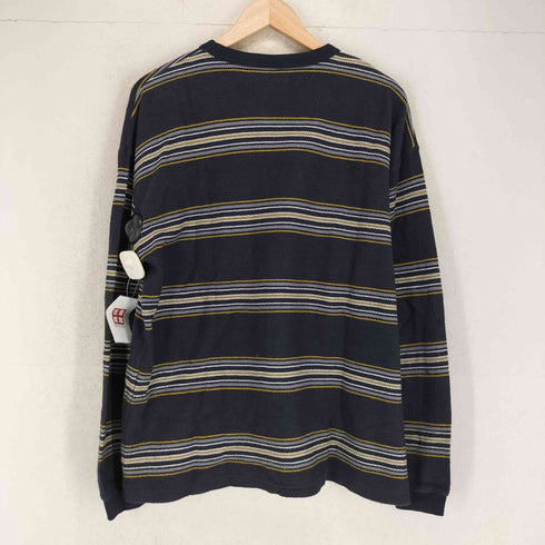 ラディアル RADIALL CREW NECK T-SHIRT L/S ボーダー 長袖 ポケット Tシャツ メンズ M