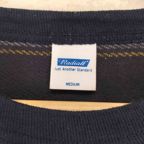 ラディアル RADIALL CREW NECK T-SHIRT L/S ボーダー 長袖 ポケット Tシャツ メンズ M