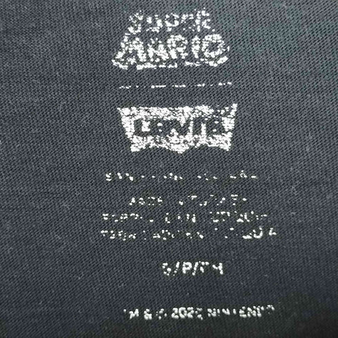 リーバイス Levis ビデオゲームキャラクター グラフィックプリント クルーネックTシャツ メンズ import:S