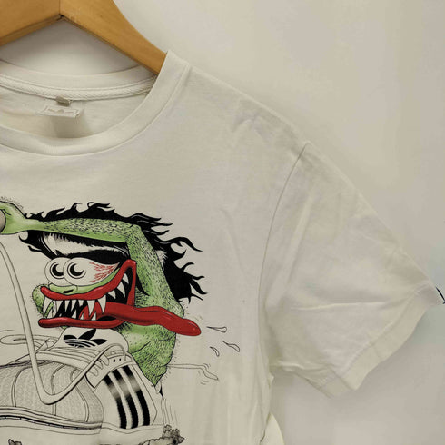 アディダス adidas キャラクタープリントクルーネックTシャツ メンズ import:XS