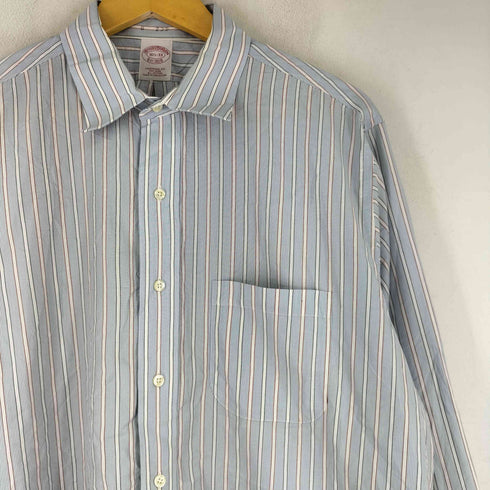 ブルックスブラザーズ BROOKS BROTHERS TRADITIONAL FIT ストライプ ロングスリーブシャツ メンズ 16 1/2