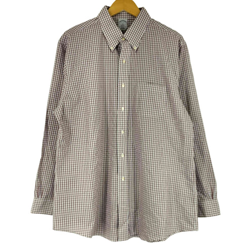 ブルックスブラザーズ BROOKS BROTHERS REGENT チェック ボタンダウンシャツ メンズ 17