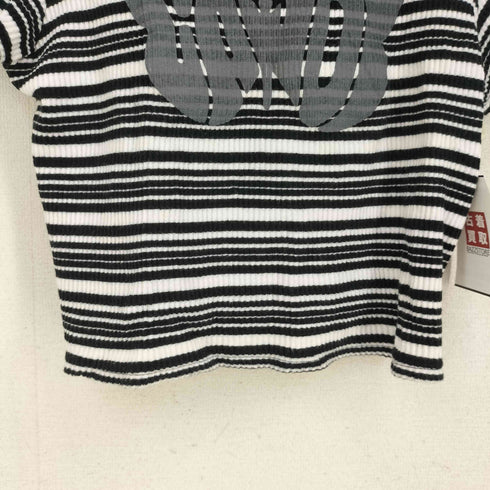 キャンディストリッパー Candy Stripper CHEER UP BORDER COMPACT Tシャツ チアアップ ボーダーコンパクト Tシャツ レディース JPN:2