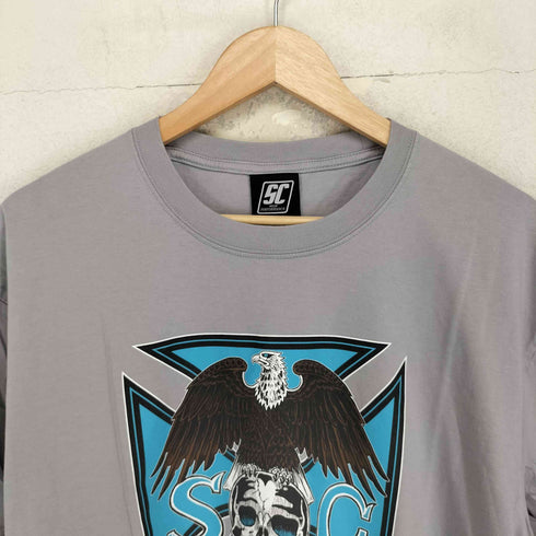 SUBCULTURE サブカルチャー 25SS EAGLE SKULL TEE イーグル スカル プリント 半袖 Tシャツ メンズ 3