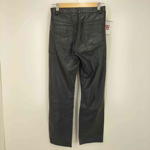 カウレザー ストレートパンツ レディース 29