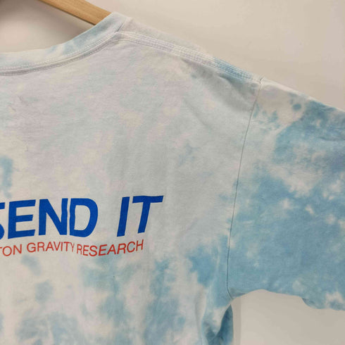 TETON GRAVITY RESEARCH テイトングラビティーリサーチ ロゴプリント タイダイクルーネックTシャツ メンズ import:L
