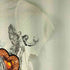 IN VEIN USA製 ラインストーン 両面 グラフィックデザイン 半袖 Tシャツ Y2K レディース import:M