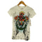 IN VEIN USA製 ラインストーン 両面 グラフィックデザイン 半袖 Tシャツ Y2K レディース import:M