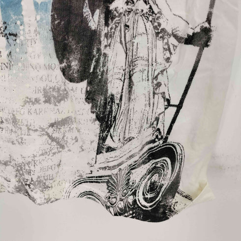IN VEIN USA製 ラインストーン 両面 グラフィックデザイン 半袖 Tシャツ Y2K レディース import:M