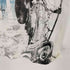 IN VEIN USA製 ラインストーン 両面 グラフィックデザイン 半袖 Tシャツ Y2K レディース import:M
