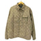 ステューシー Stussy 90S 紺タグ OLD Monogram Quilted Jacket 総柄 中綿 モノグラム キルティング パデット ジャケット メンズ import:L