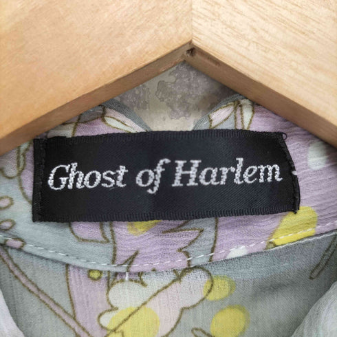 Ghost of Harlem ゴーストオブハーレム シアー シースルー 長袖 シャツ Y2K レディース