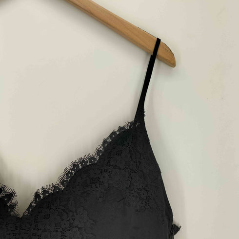 ザラ ZARA ZW COLLECTION レースロングトップス レディース import:M