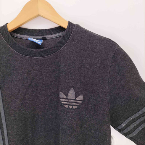 アディダス adidas トレフォイルロゴパッチ クルーネックスウェット メンズ