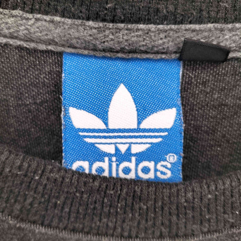 アディダス adidas トレフォイルロゴパッチ クルーネックスウェット メンズ