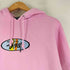 ステューシー Stussy 2 BAR HOODIE オーバルロゴ刺繍 プルオーバーパーカー メンズ import:M